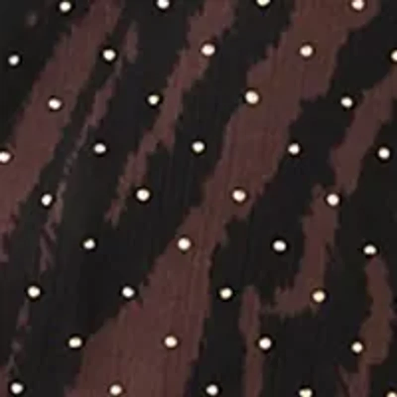 Women's Printed Lurex Blouse