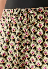 Women's Wide Leg Printed Pants