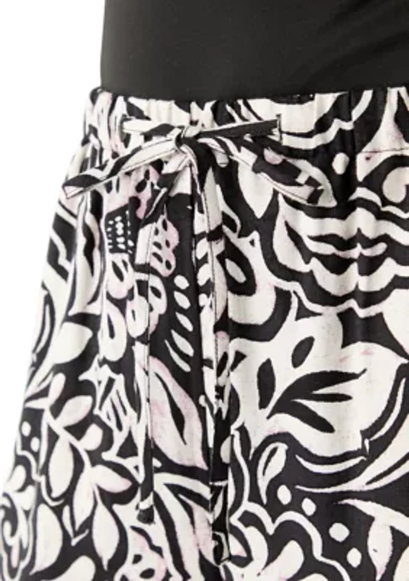 Women's Printed Wide Leg Pants