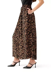 Women's Single Thread Printed Mid Length Skirt