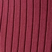 Women's Long Sleeve Crew Neck Side Button Sweater Dress