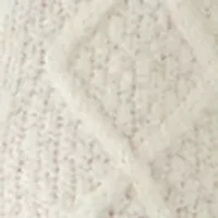 Women's V-neck Cable Cardigan