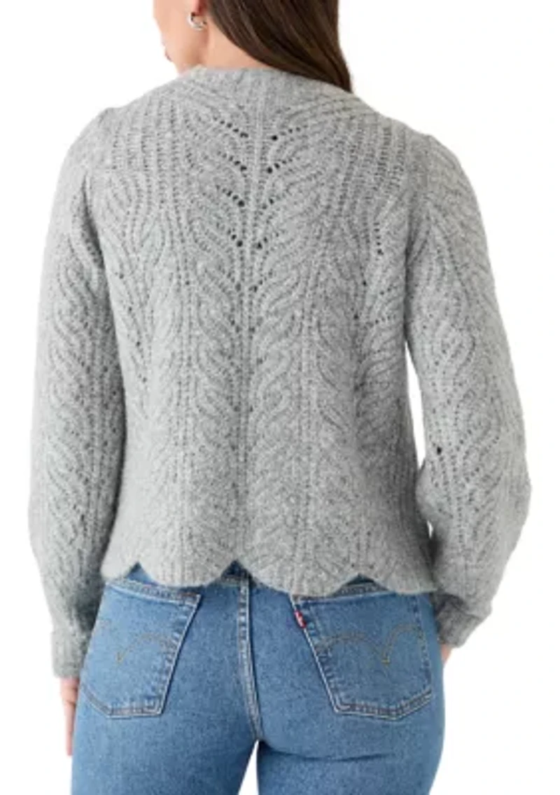 Women's Two Pocket Open Cardigan