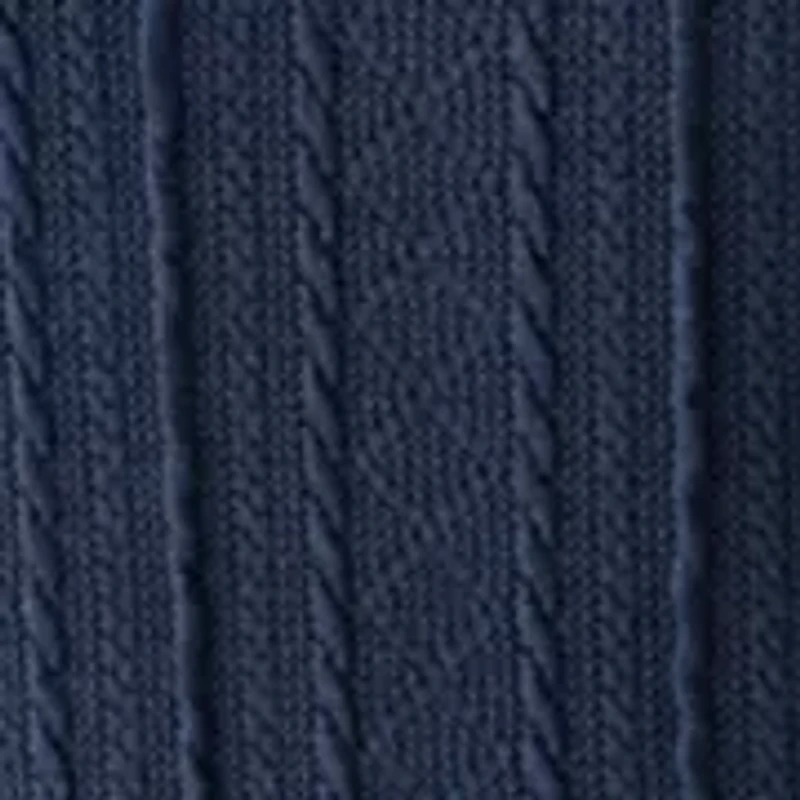 Women's Long Sleeve Cable Knit Dress