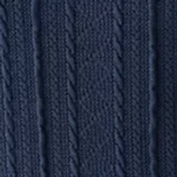 Women's Long Sleeve Cable Knit Dress