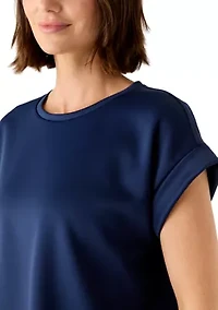 Women's Short Sleeve Scuba T-Shirt