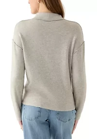 Women's Mock Neck Knit Sweater