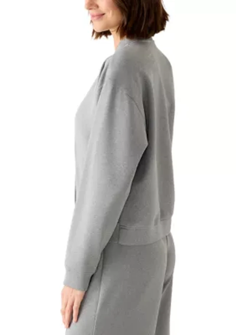 Women's Scuba Bomber Jacket with Pockets