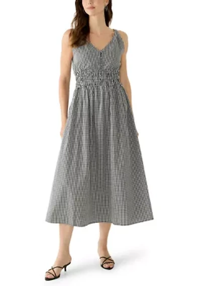 Women's Smocked Waist Tank Dress