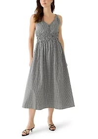 Women's Smocked Waist Tank Dress