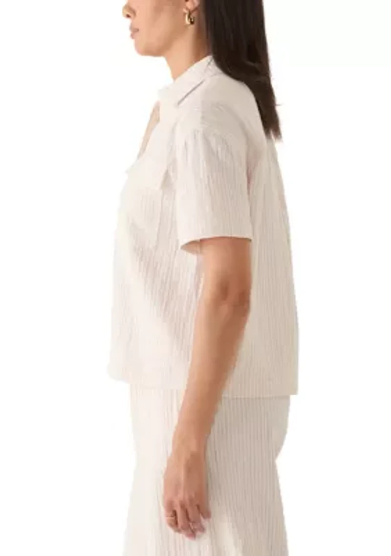 Women's Dolman Sleeve Gauze Top