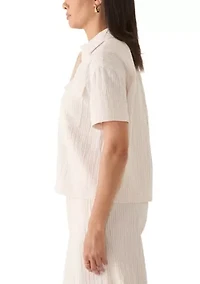 Women's Dolman Sleeve Gauze Top