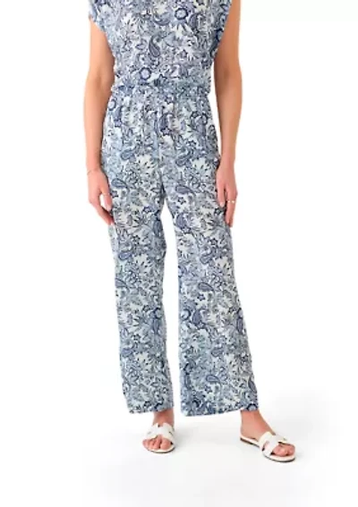 Women's Pull On Satin Pants