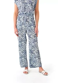 Women's Pull On Satin Pants