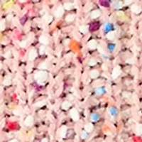 Women's Confetti Chenille Crew Neck Long Sleeve Sweater