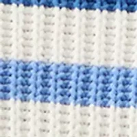 Petite Fever Striped Chenille Sweater