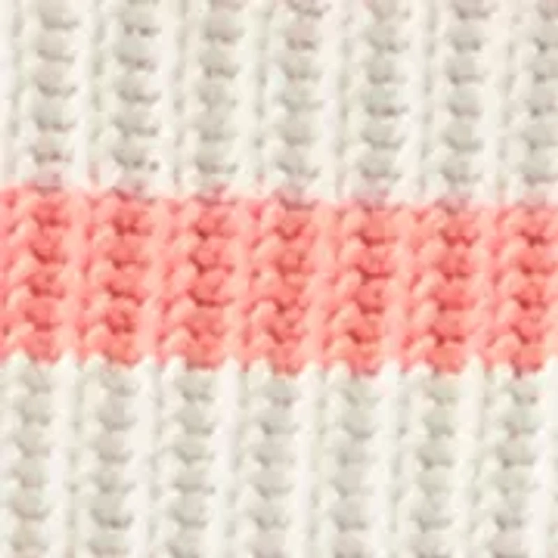 Petite Fever Striped Chenille Sweater