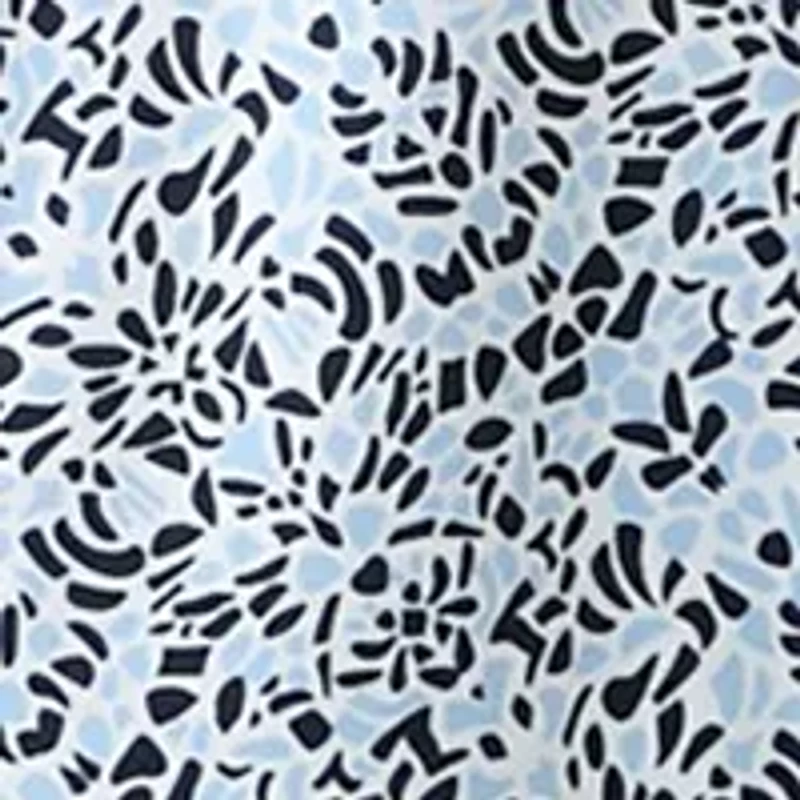 Petite Printed V-Neck Dress