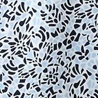 Petite Printed V-Neck Dress