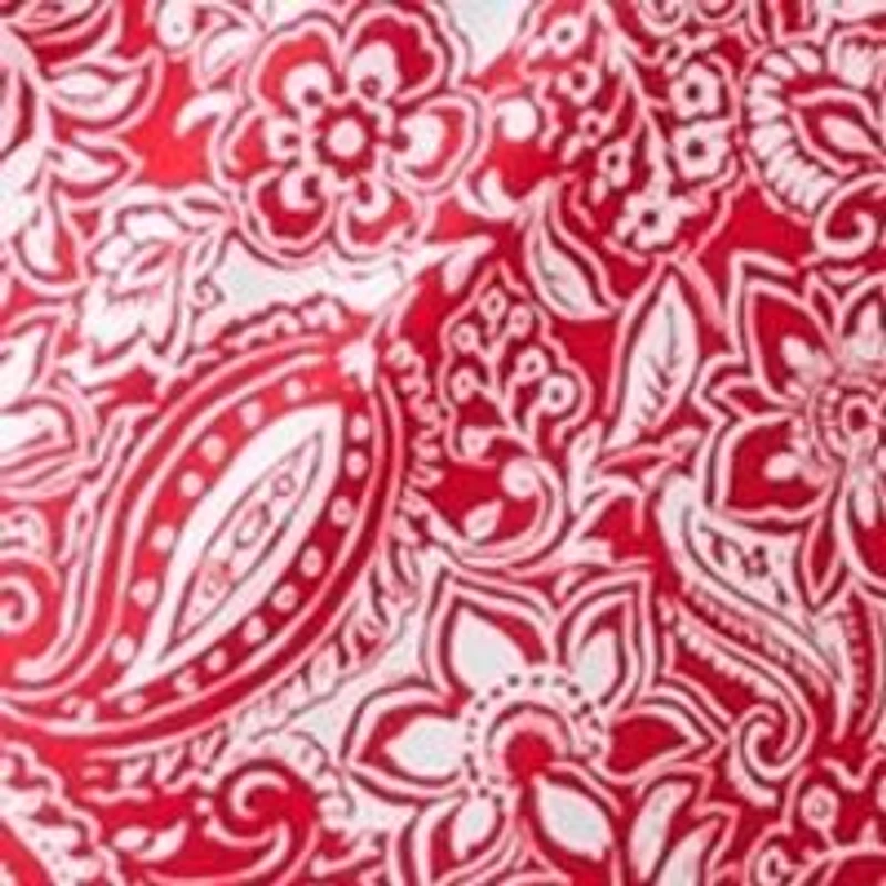 Petite Printed V-Neck Dress