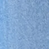 Petite Split Neck Ruffle Top