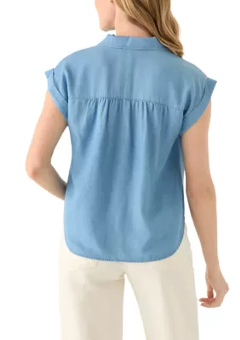 Petite Camp Shirt