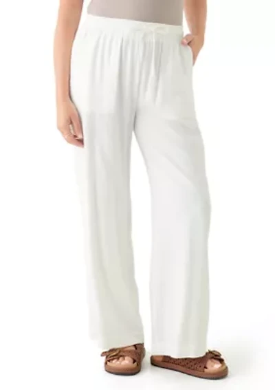 Petite Linen Trousers
