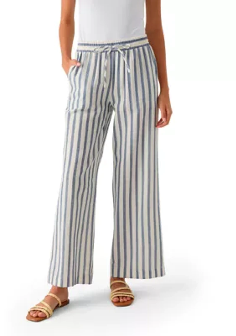 Petite Stripe Pants