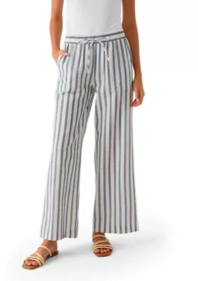 Petite Stripe Pants