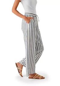Petite Stripe Pants