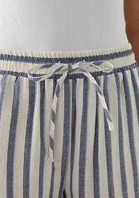 Petite Stripe Pants