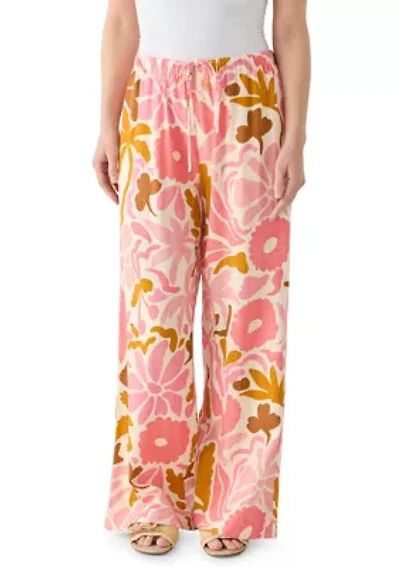Petite Relaxed Print Pants