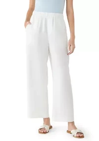 Petite Tencel Pull On Pants