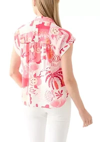 Petite Camp Shirt