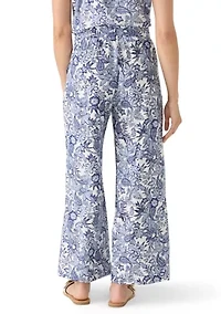 Petite Long Printed Pants