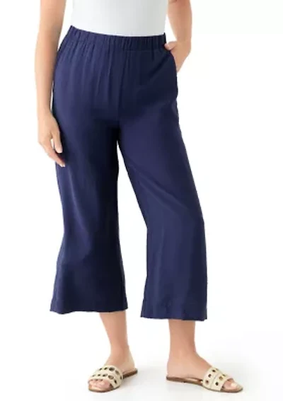 Petite Cropped Pants