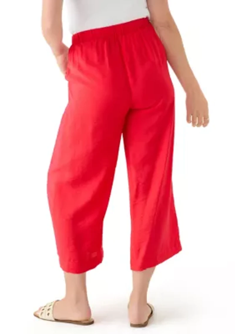 Petite Cropped Pants