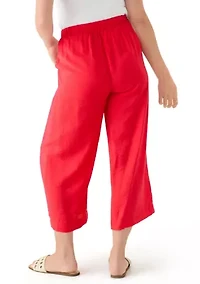 Petite Cropped Pants