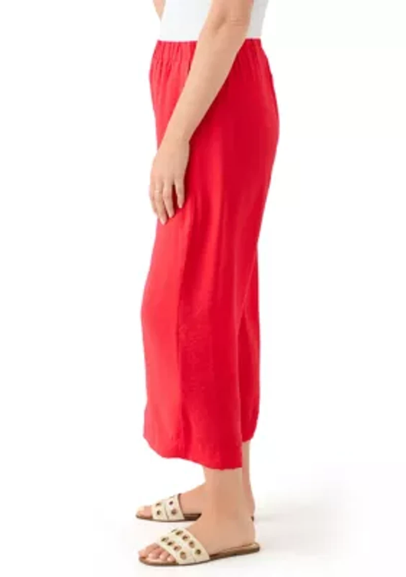 Petite Cropped Pants