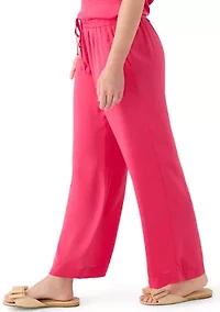 Petite Washer Woven Pants