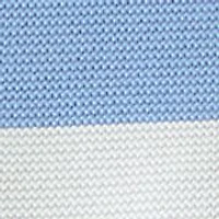 Petite Wide Striped Three-Quarter Sleeve Sweater