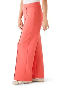 Petite Lounge Wide Leg Pants