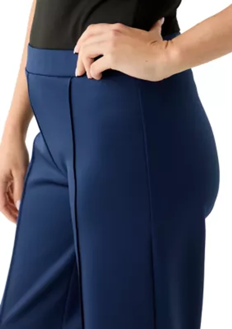 Petite Lounge Wide Leg Pants