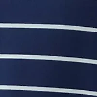 Petite Striped Midi Dress