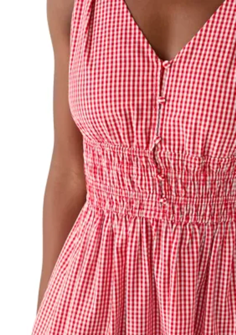 Petite Gingham Sundress