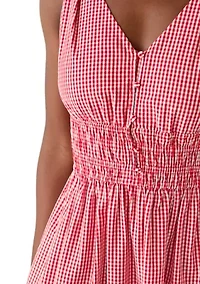 Petite Gingham Sundress