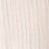 Petite Smocked Waist Striped Gauze Summer Pants