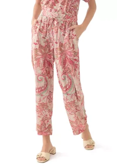 Petite Fever Washer Woven Pants