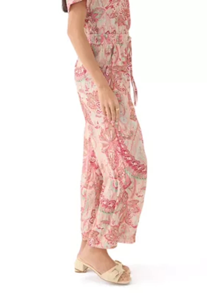 Petite Fever Washer Woven Pants