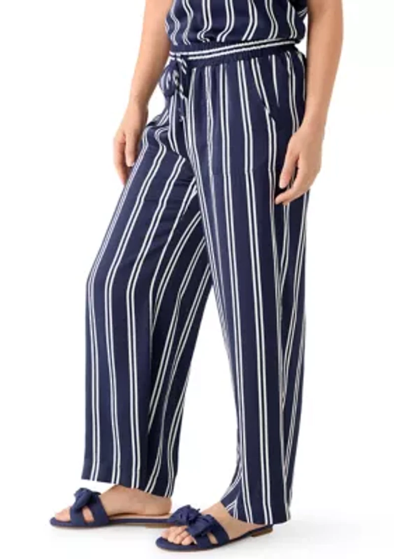 Petite Fever Washer Woven Pants